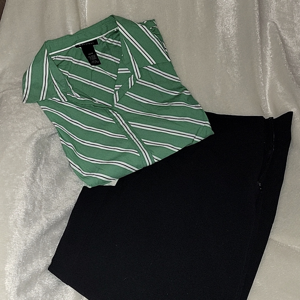 Lane Bryant Long- Sleeve Top Size 14/16